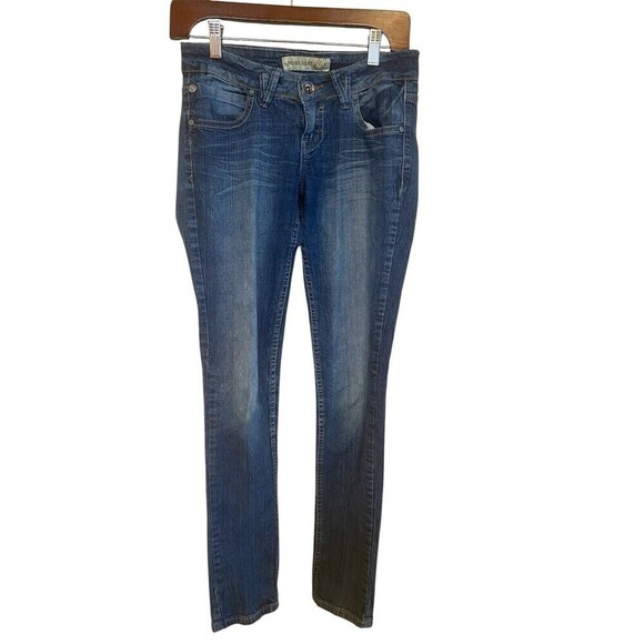 Vintage Y2K Paris Blues Jeans Sz.3 Straight Leg - Picture 1 of 4